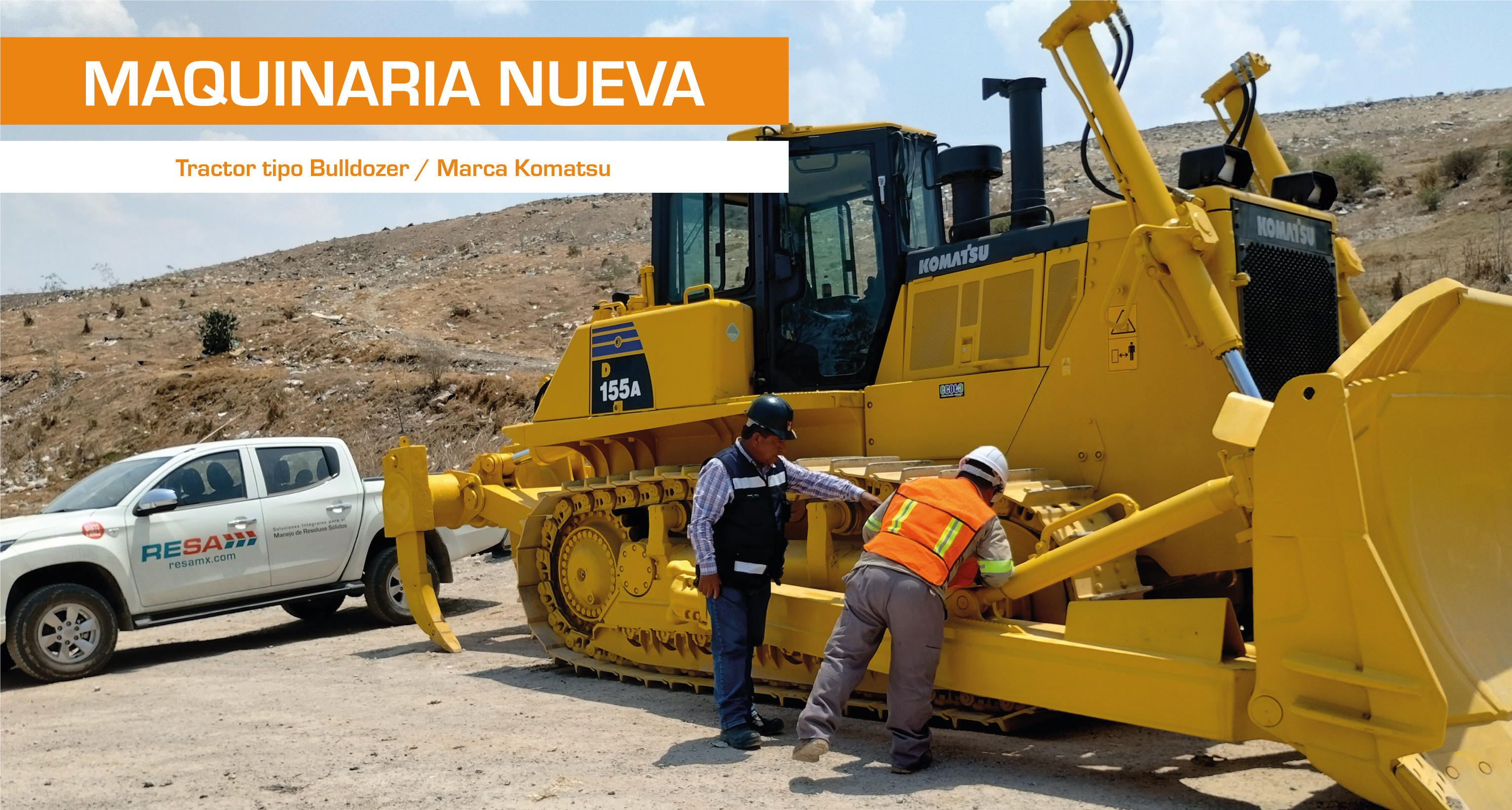 www.resamx.com | Llegada de maquinaria nueva